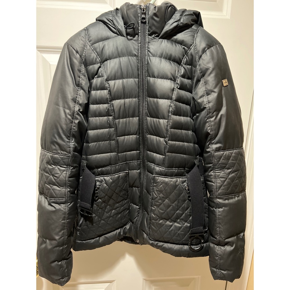 The North Face Womens 600 Down Puffer Jacket Black Quilted Hooded Small S/P - Picture 8 of 16